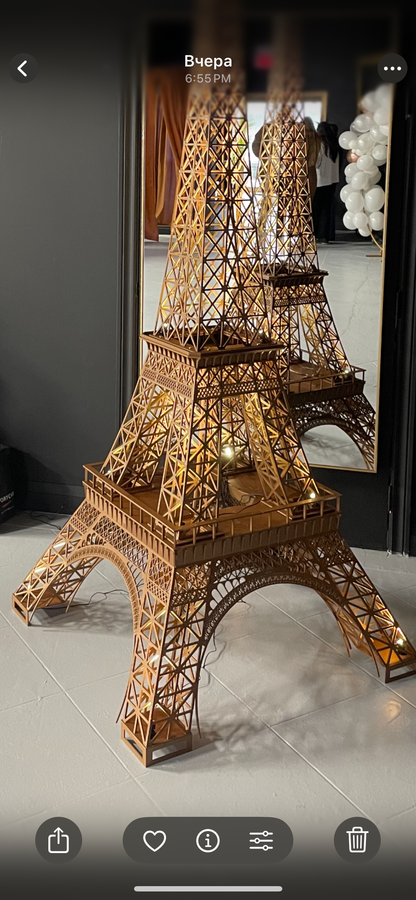 Rent a 2.75 Meter Eiffel Tower